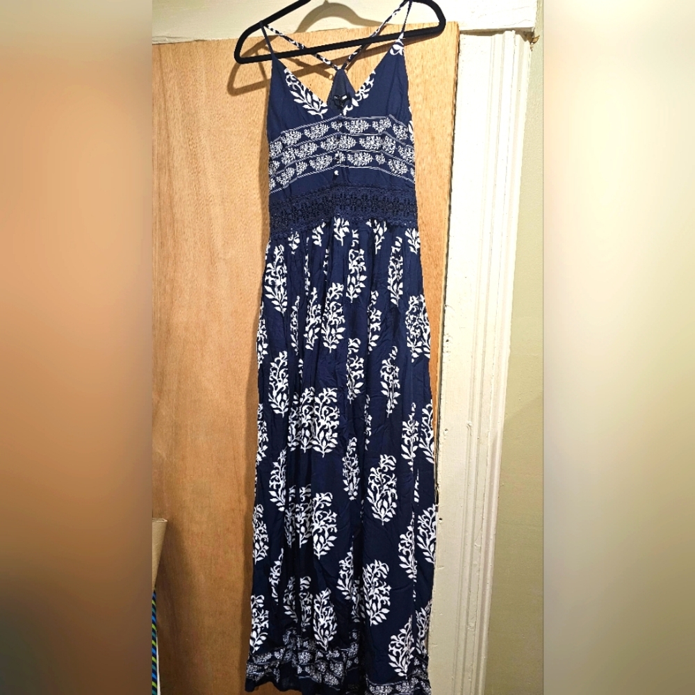Holy Slit Strapless Dress